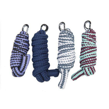 Lijn met musketonhaak HKM Willekeurig Blauw