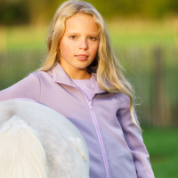 Veste enfant HV Polo Lilian Rose tendre Veste enfant HV Polo Lilian Rose tendre
