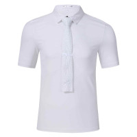 Wedstrijdpolo Euro-Star Valerio Wit