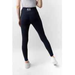 Pantalon d'équitation thermique Fond intégral Silicone Justine femme B Vertigo Bleu marine foncé Pantalon d'équitation thermique Fond intégral Silicone Justine femme B Vertigo Bleu marine foncé