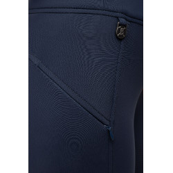 Pantalon d'équitation thermique Fond intégral Silicone Justine femme B Vertigo Bleu marine foncé Pantalon d'équitation thermique Fond intégral Silicone Justine femme B Vertigo Bleu marine foncé
