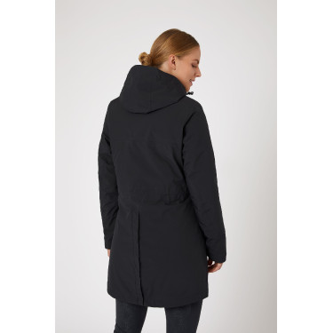 3-in-1 donsjas parka Horze Isabella dames Donker marineblauw