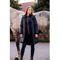 Doudoune longue Horze Charlotte femme Bleu marine foncé Doudoune longue Horze Charlotte femme Bleu marine foncé