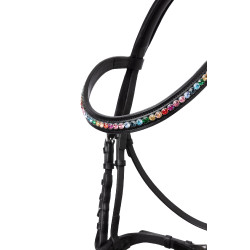 Pony hoofdstel Rainbow Dash Horze Zwart