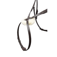 Bride Monterrey muserolle mexicaine Horze Cognac Marron Bride Monterrey muserolle mexicaine Horze Cognac Marron