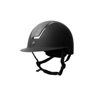 Casque Métal Scintillant Monarch II Horze Noir / gris foncé Casque Métal Scintillant Monarch II Horze Noir / gris foncé