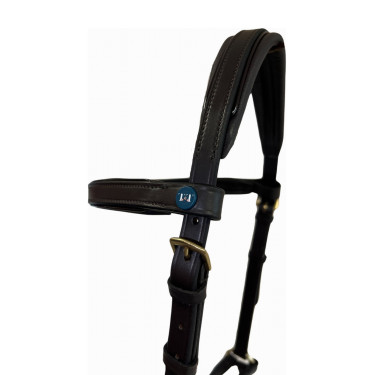 Side-pull leer T van T Donker Havana Bruin