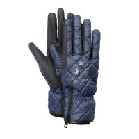 Waterdichte en gewatteerde rijhandschoenen B Vertigo Onyx Marine titan
