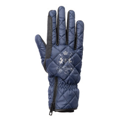 Gants d'équitation imperméables et rembourrés B Vertigo Onyx Marine titan Bleu marine Gants d'équitation imperméables et rembourrés B Vertigo Onyx Marine titan Bleu marine