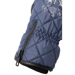 Gants d'équitation imperméables et rembourrés B Vertigo Onyx Marine titan Bleu marine Gants d'équitation imperméables et rembourrés B Vertigo Onyx Marine titan Bleu marine