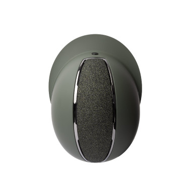 Glanzende Metalen Helm Monarch II Horze Smaragdgroen