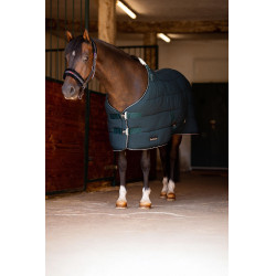 Couverture de box Horze pour poney Glasgow Vert d'eau foncé