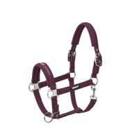 Licol Eskadron Softshell double boucle Mûre Bordeaux Licol Eskadron Softshell double boucle Mûre Bordeaux