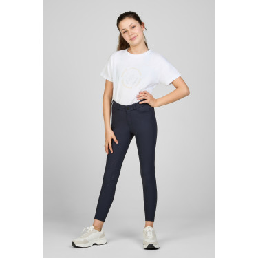 Pikeur New Brooklyn kniebeschermer broek 9803 middelhoge taille kind Pikeur New Brooklyn kniebeschermer broek 9803 middelhoge taille kind