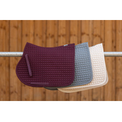 Eskadron zadeldek katoen Duif Violet