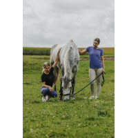 T-shirt Je t'aime Equithème Rosalie Noir