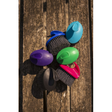 Brosse de massage à poils durs long Hippotonic Brosse de massage à poils durs long Hippotonic