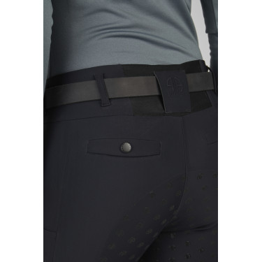 Pikeur Linnett Tight full grip 6505 hoge taille naadloos damesrijbroek Zwart