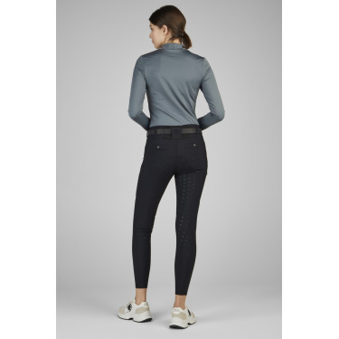 Pikeur Linnett Tight full grip 6505 hoge taille naadloos damesrijbroek Zwart