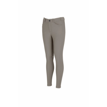 Pikeur New Brooklyn kniebeschermer broek 9803 middelhoge taille kind Zandstorm Bruin