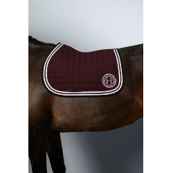 Tapis de selle Harcour Soft Aubergine Bordeaux