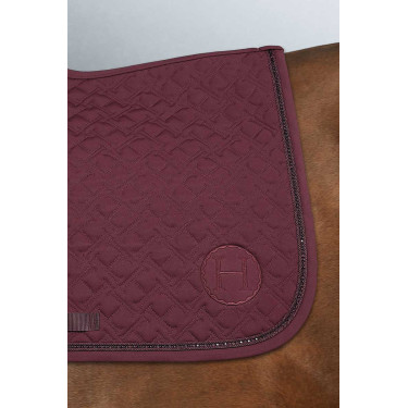 Zadeldek Harcour Saphir Aubergine Zadeldek Harcour Saphir Aubergine