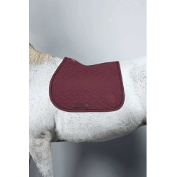 Tapis de Selle Harcour Saphir Aubergine Bordeaux
