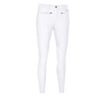 Pantalon Pikeur Tessa femme grip genoux Blanc