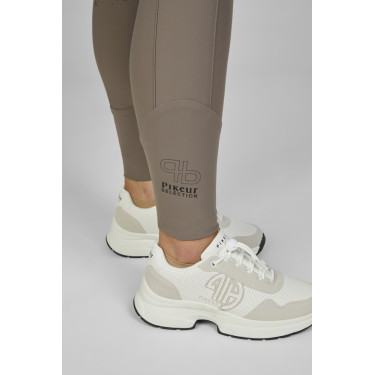 Pikeur Laure damesbroek full grip 3005 met hoge taille Taupe Bruin