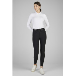 Pantalon Pikeur Laure full grip femme 3005 taille haute Noir Pantalon Pikeur Laure full grip femme 3005 taille haute Noir