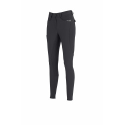 Pikeur Laure damesbroek full grip mid waist 3006 Antraciet Grijs
