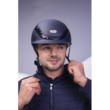 Casque d'équitation Abus Airluxe Pure Bleu nuit Casque d'équitation Abus Airluxe Pure Bleu nuit
