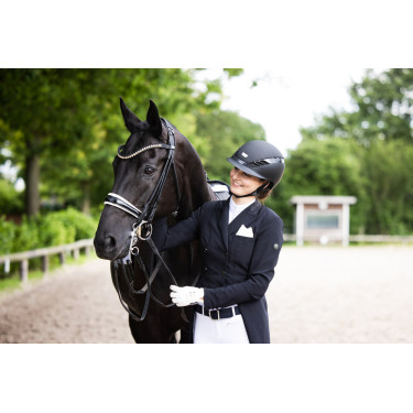 Casque d'équitation Abus Airluxe Supreme Noir