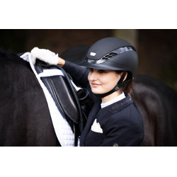 Casque d'équitation Abus Airluxe Supreme Noir
