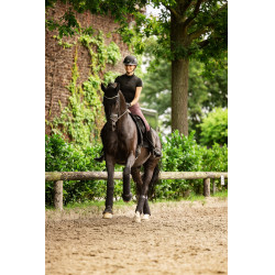 Casque d'équitation Abus Airluxe Supreme Noir