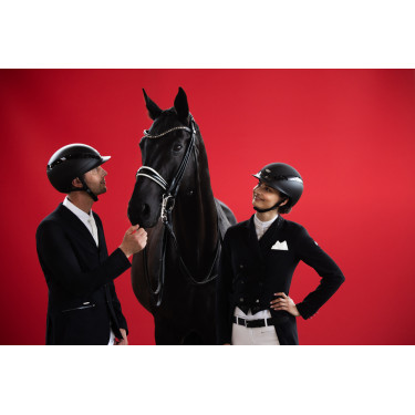 Casque d'équitation Abus Airluxe Supreme Noir