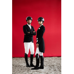 Abus Airluxe Supreme paardrijcap Zwart Abus Airluxe Supreme paardrijcap Zwart