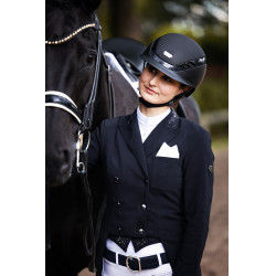 Abus Airluxe Supreme paardrijcap Zwart Abus Airluxe Supreme paardrijcap Zwart