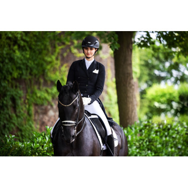 Casque d'équitation Abus Airluxe Supreme Noir