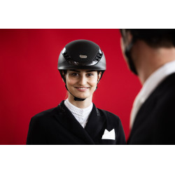 Casque d'équitation Abus Airluxe Supreme Noir