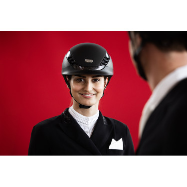 Casque d'équitation Abus Airluxe Supreme Noir