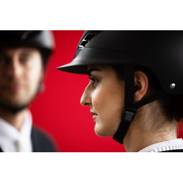 Casque d'équitation Abus Airluxe Supreme Noir