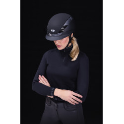 Casque d'équitation Abus Airluxe Supreme Noir