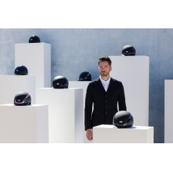 Casque d'équitation Abus Airluxe Supreme Noir