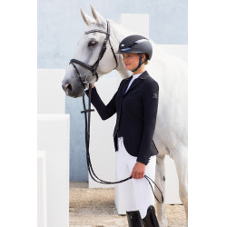 Abus Airluxe Supreme paardrijcap Zwart Abus Airluxe Supreme paardrijcap Zwart