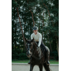 Abus Airluxe Supreme paardrijcap Zwart Abus Airluxe Supreme paardrijcap Zwart