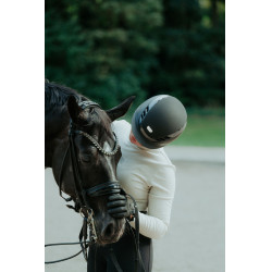 Casque d'équitation Abus Airluxe Supreme Noir