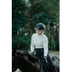 Casque d'équitation Abus Airluxe Supreme Noir