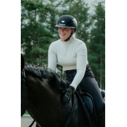 Casque d'équitation Abus Airluxe Supreme Noir