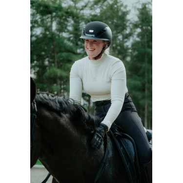 Casque d'équitation Abus Airluxe Supreme Noir